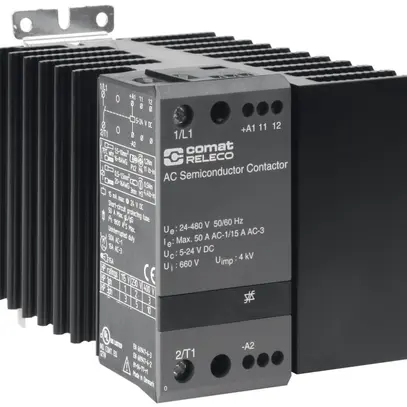 Contattore semiconduttore ComatReleco CC1H463, 24…230VUC, max. 63A/24…480VAC 