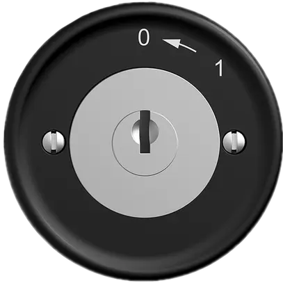 Contatto rotativo STANDARDdue SNAPFIX® 0<-1/1P con chiusura & 2 chiavi ne 