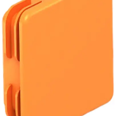 Capuchon Bettermann pour barre profilé 41×41mm orange 