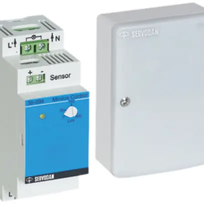 Interruttore crepuscolare AP 3…300lx, Minilux, IP54 