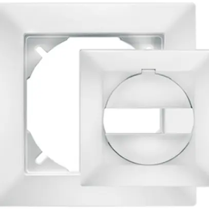 Abdeckung ESYLUX IP20-CH für PD 180/MD 180, weiss 