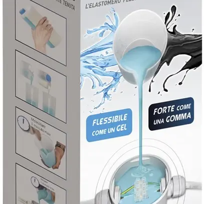 Elastomero isolante Raytech TechnoGelGum IP68 1kV 1kg 