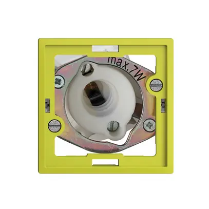 Lampada spia INC EDIZIOdue lemon 7W senza calotta piatta 