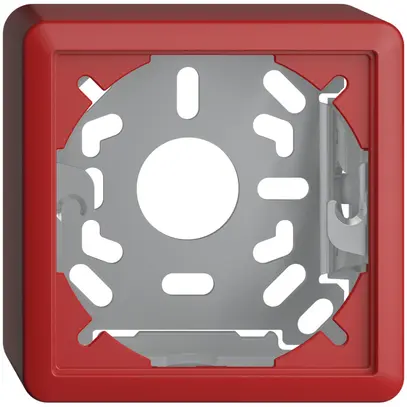 Capot avec plaque de base 39mm EDIZIOdue berry 