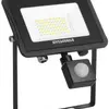 Projecteur LED Sylvania START FLOOD PIR 43W 5000lm 830 IP65 110° 201×156mm noir 