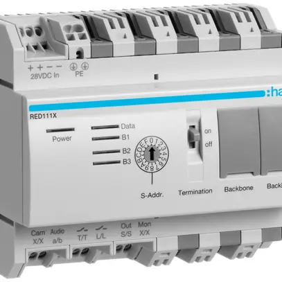 Coupleur de ligne AMD Hager 2-fils, pour interphone 