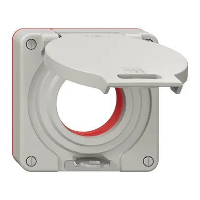 Couvercle avec clapet NEVO Ø42mm verrouillable IP55 grc (joint ro) 