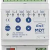 Attuatore per persiana KNX AMD MDT JAL-0410D.02 4-can 8A 180W 24VDC 4UM 