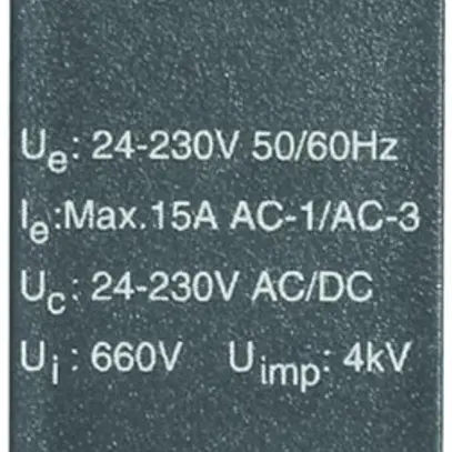 Contattore semiconduttore ComatReleco CC1L215, 5…24VDC, max. 15A/24…240VAC 