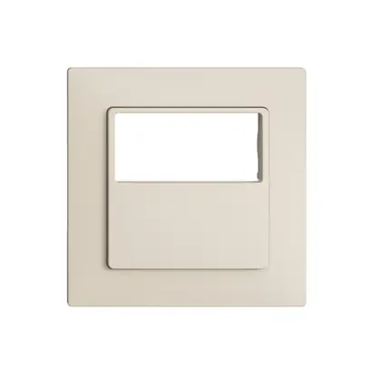 Set frontale EDIZIOdue F p.rilevatore di movimento pirios 180 R eco plus, crema 