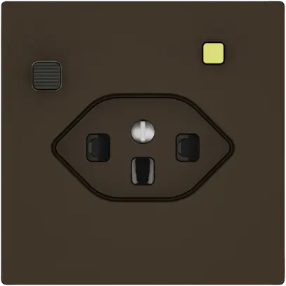 Presa FI EDIZIO.liv  1×T23 con shutter ma 