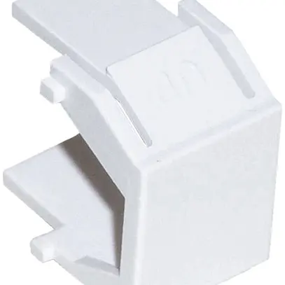 Placca cieca ks Dätwyler bianco 1 set=10 pezzi 