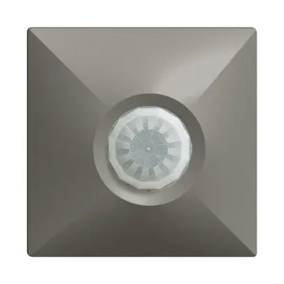 UP-Präsenzmelder pirios 360P 2 Relais EDIZIOdue eckig, Master, dunkelgrau 