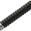 Tubo metallico Plica FSU M75 10m flessibile acciaio zincato/PVC nero 