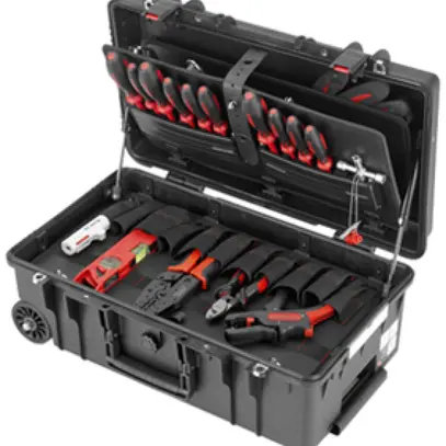 Valise d'outils CIMCO Gigant Techniker avec chariot 22 pièces 