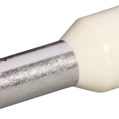Aderendhülse Typ A isoliert 10mm²/12mm elfenbein 
