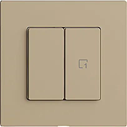Interruttore 1K/2T scena WLAN Edue Wiser sand 
