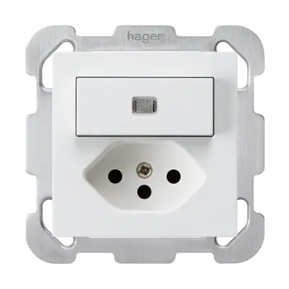 Combinaison lumineuse ENC A-R/1P+T13 blanc kallysto sécurité enfants plaque fix. 