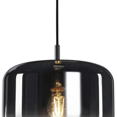 Luminaire suspendu SLV PANTILO 28 E27 15W Ø280×172mm chrome/verre 