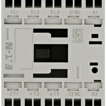 Contacteur de puissance Eaton, 3P 3kW, 1O, 230V 50Hz, 240V 60Hz, bornes Push-in 