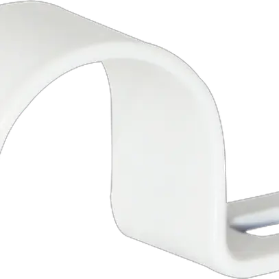 Brida Plica 1 vite M20 acciaio laccato grigio chiaro 