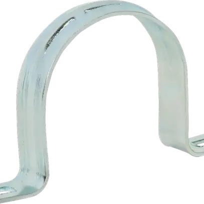 Bride acier 2 vis M50 zing. 