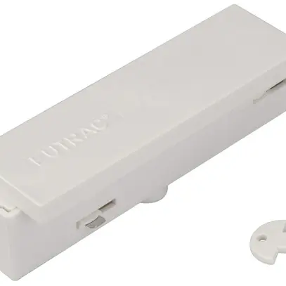 Alimentazione centrale SLV per binario conduttore AP EUTRAC 3-fasi, bianco 