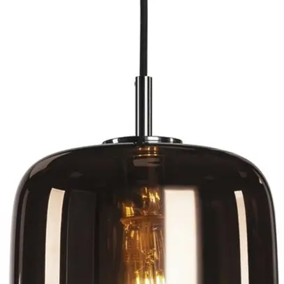 Luminaire suspendu SLV PANTILO 20 E27 15W Ø200×213mm cuivre/verre 