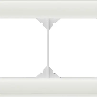 UP-Kopfzeile EDIZIO.liv prestige SNAPFIX® 1×2 94×154mm glas weiss 