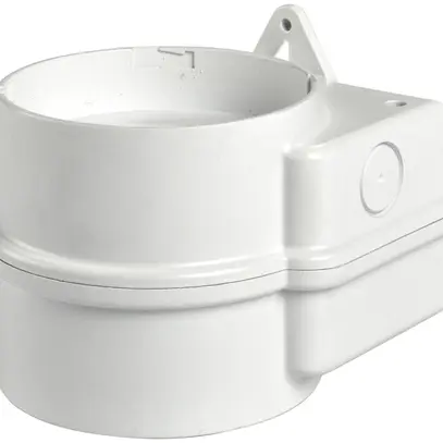 Sockel Hugentobler DOUBLE 230 für XLF RGB/SIR-E LED S/M, weiss 120×117×97mm 