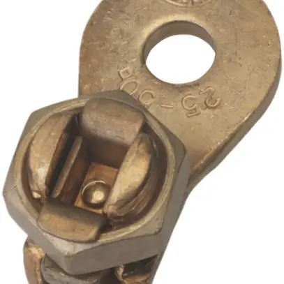 Capocorda per filo Flury AV 4 Cu nudo, cavi Ø 8mm, foro Ø 10mm 