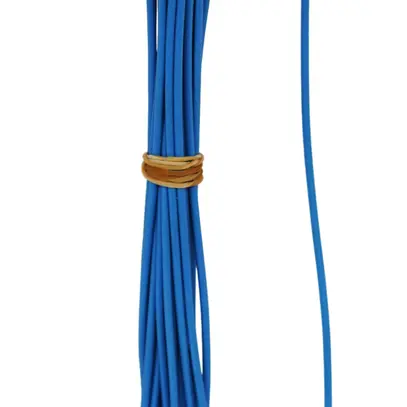Anschlussdraht für Schalterkombinationen N, blau, 20 cm, 25 Stk. 