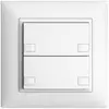 Poussoir ENC KNX 2× EDIZIOdue colore blanc RGB sans LED 