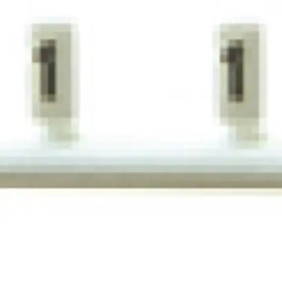 Baguette indicatrice Woertz blanc inscription: B 