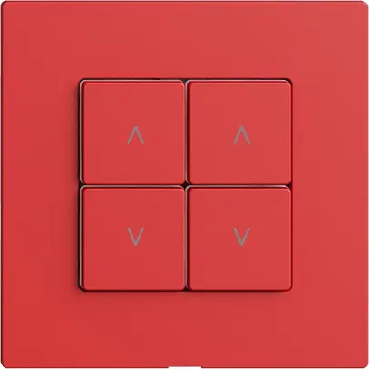 Interruttore tapparelle 2K/4T Edue Wiser berry 