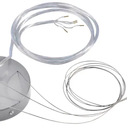 Kit di sospensione SLV per MEDO LED, 5 poli grigio argento 