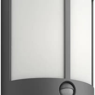 Applique LED Stock PIR  6W 2700K 600lm IP44 antracite 