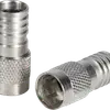 F-Stecker zu DG113 / MK96, Quick-Crimp 