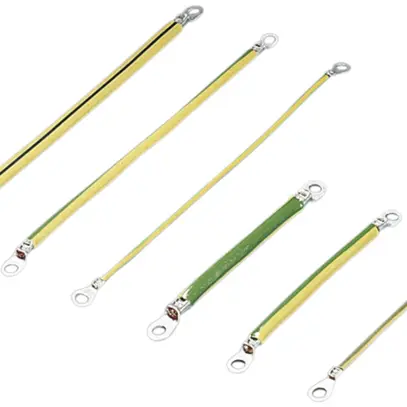 Connettore di messa a terra Rittal SZ, connessione M6/M6, 10mm², L=350mm 