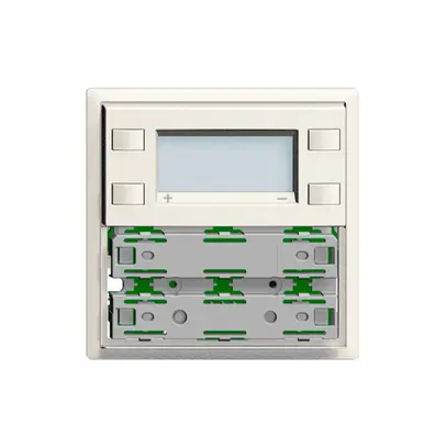 Placca frontale RTH KNX 1…4×EDIZIOdue bianco con LED RGB 