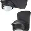 Détecteur de mouvem. AP PIR noir Ferratec 120° IP55 230VAC 50Hz 