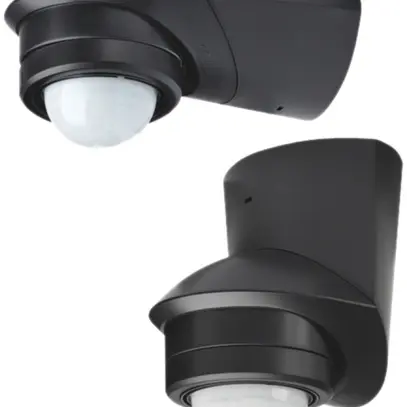 Rilevatore di movime. AP PIR nero Ferratec 120° IP55 230VAC 50Hz 