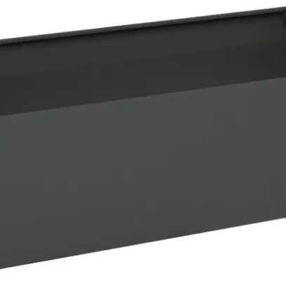 Zoccolo Hager univers 200×800×400mm per armadio FR nero RAL 9005 