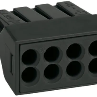 Morsetto di connessione WAGO 8P 2.5mm² grigio 