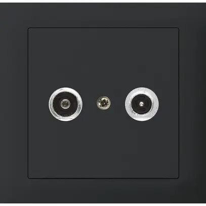 Presa d'antenna INS kallysto R-TV montaggio T scatola INS G3 23dB 2GHz nero 