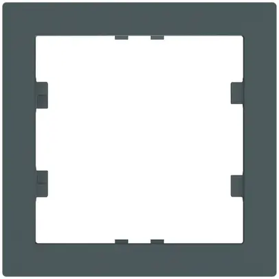 Telaio intermedio Hager kallysto KNX 60×60mm Duroplast antracite 