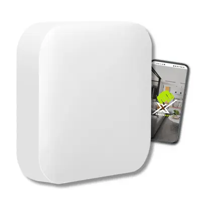 Interruttore wireless mini 1 canale KnockautX, da BRELAG 