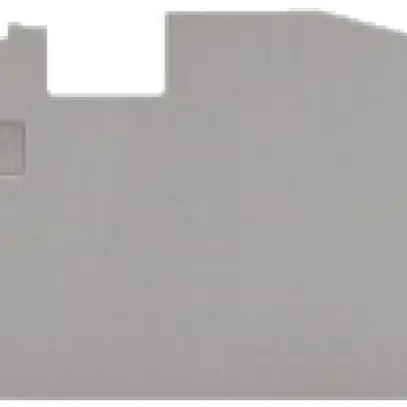 Abschlusswand WAGO TopJob-S grau 3P zu Serie 2016 