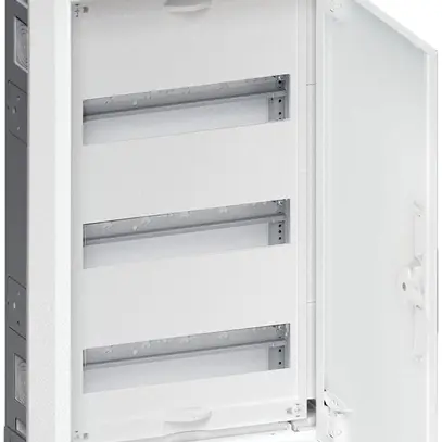 Distributeur ENC Hager univers 3 rangées 36UM porte IP30 300×500×110mm 