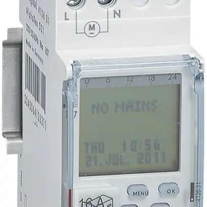 Minuteur INC Legrand X3 numérique AlphaRex D21 gris 